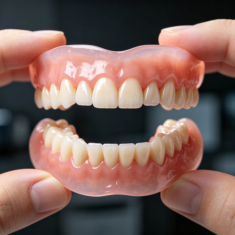 Teeth Whitening Instant - Prothèses dentaires complètes en silicone, supérieures