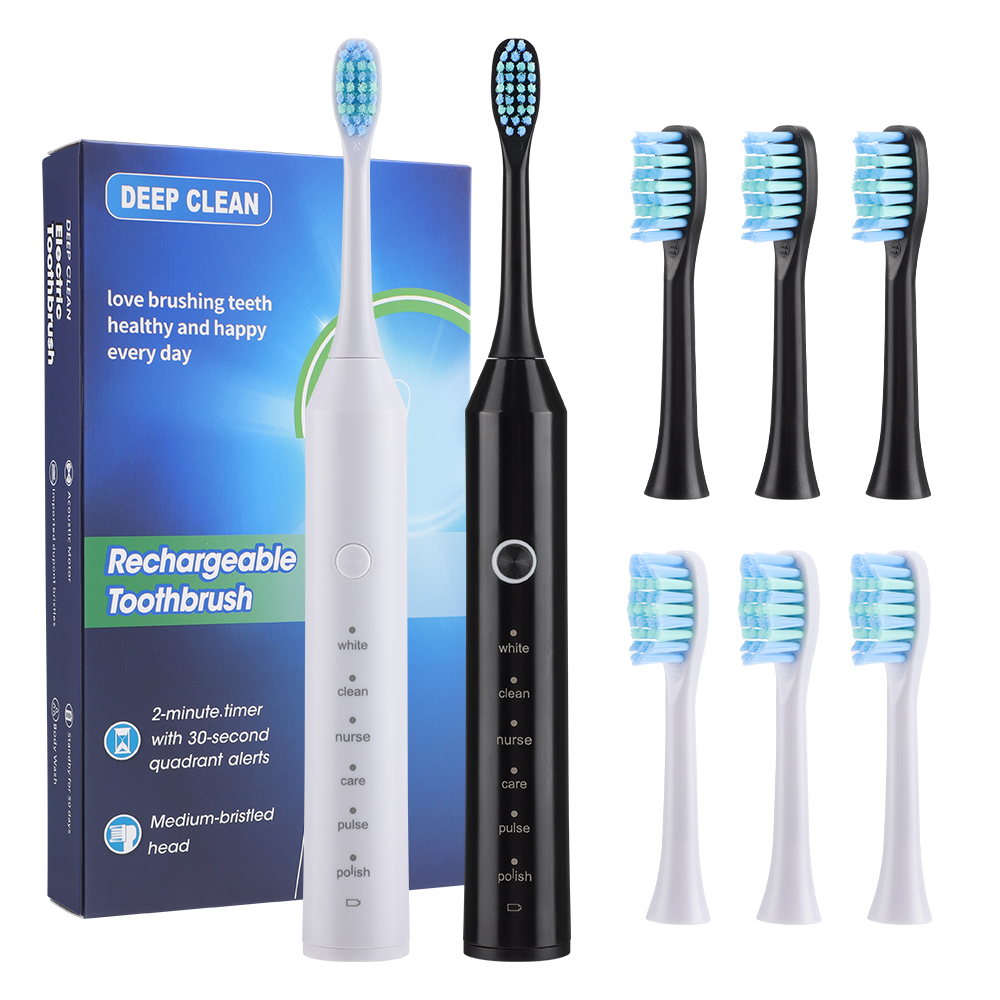 Electric Toothbrush Sonic - Brosse à dents électrique sonique, minuterie