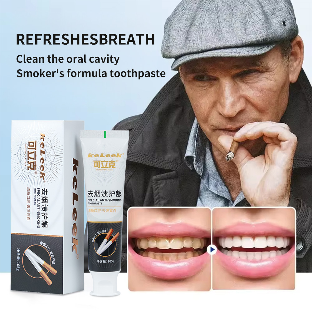 Teeth Whitening Bleach - Dentifrice blanchissant pour les dents, élimine