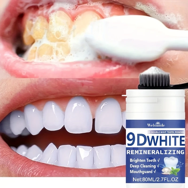 Teeth Whitening Price - Poudre dentaire reminéralisante à l'hydroxyapatite 9D,