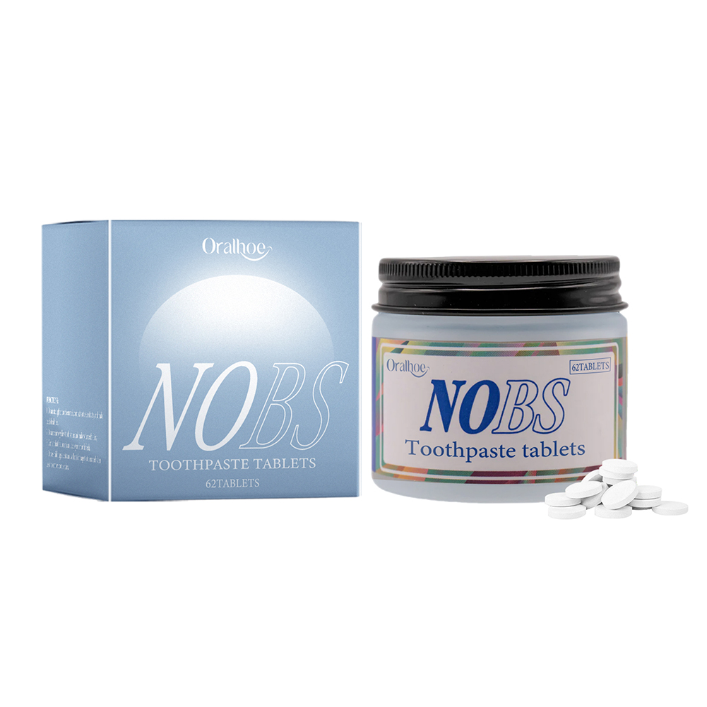 Teeth Whitening With Coconut Oil - NOBS Comprimés de dentifrice - Nano