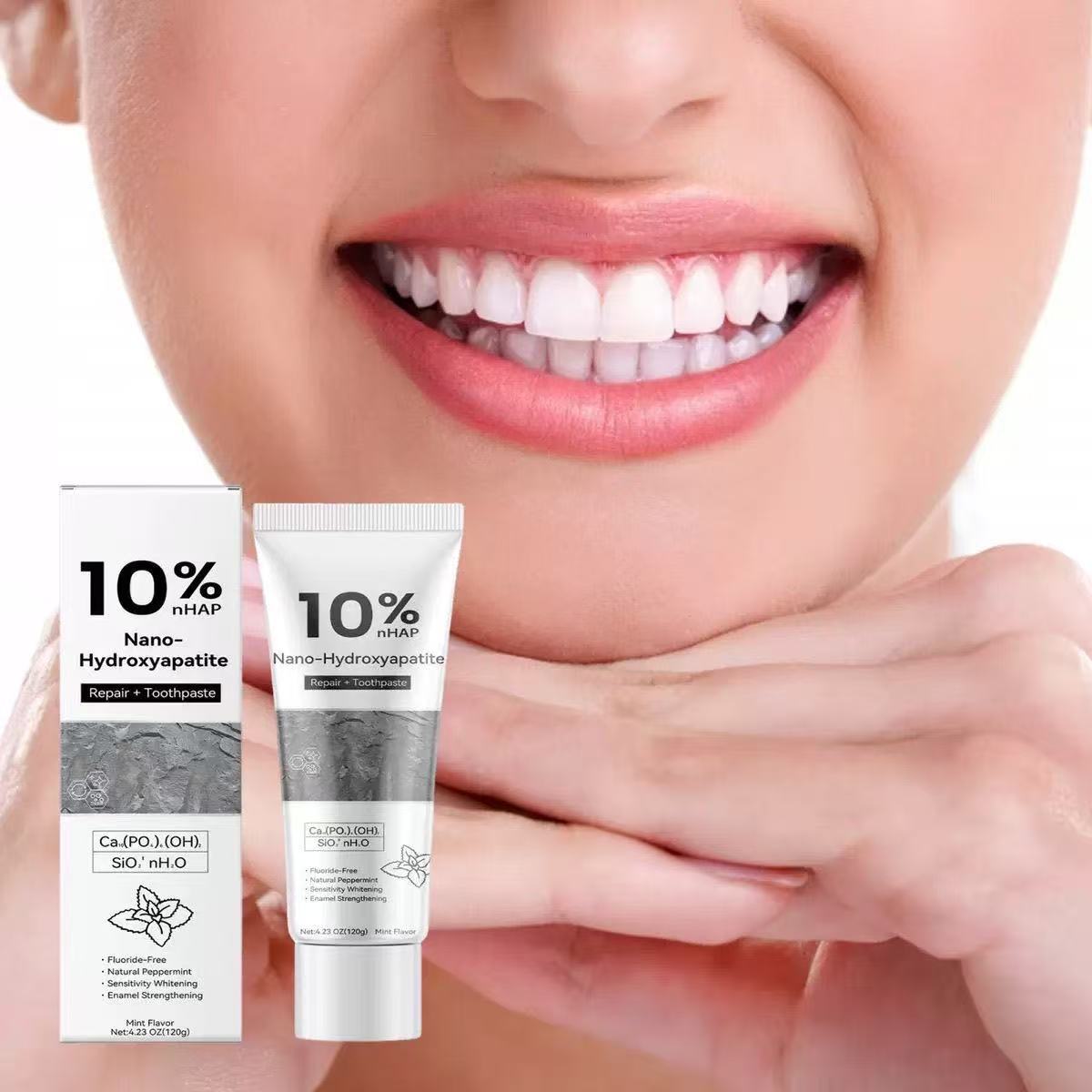 Teeth Whitening Yellow Teeth - Dentifrice blanchissant et anti-taches à 10