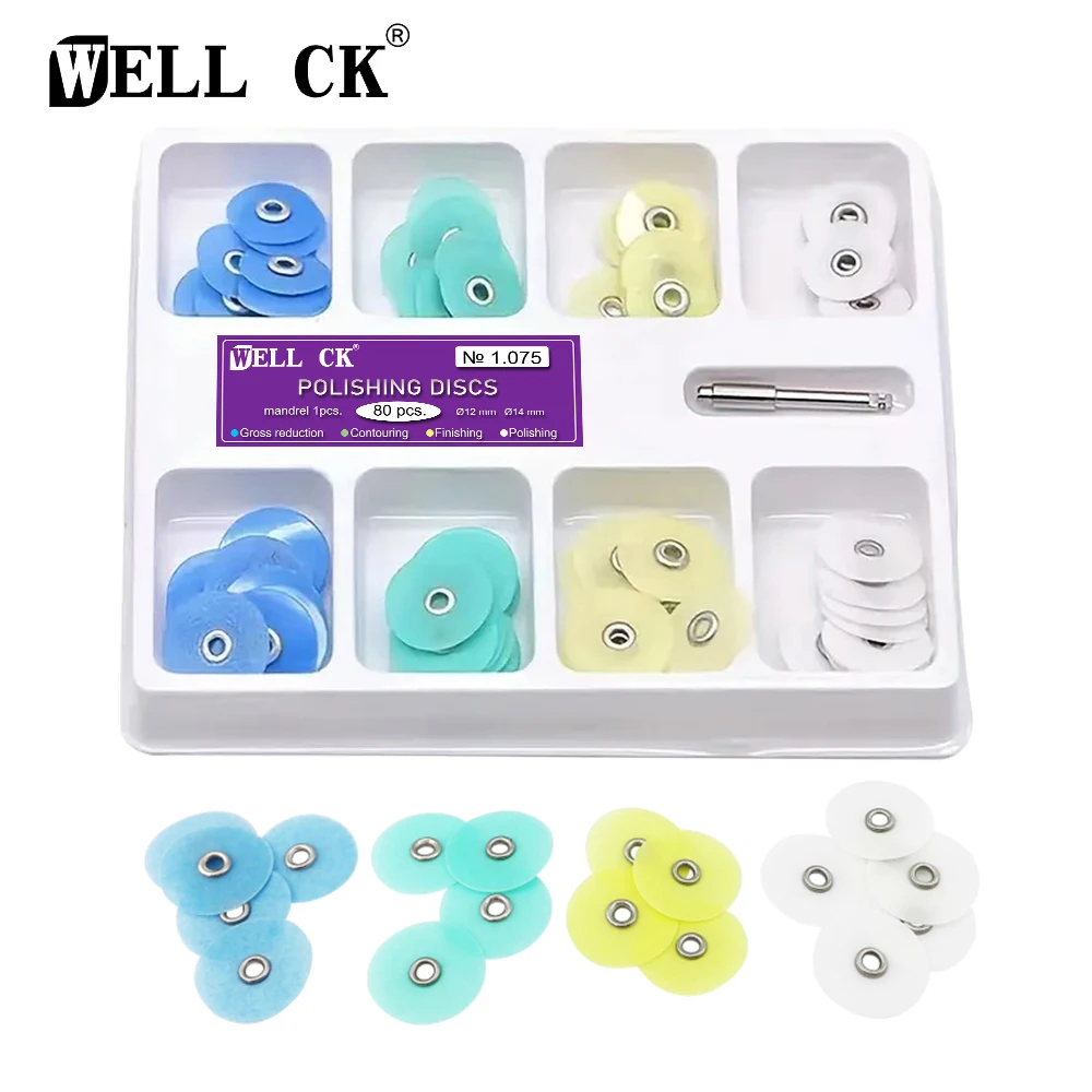 Teeth Whitening Express - WELLCK disques de polissage dentaire réduction
