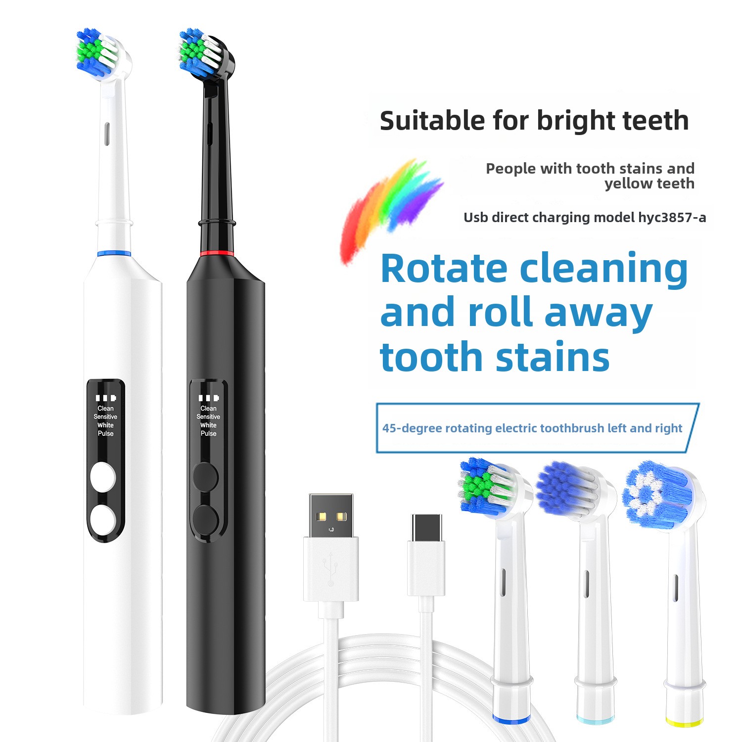 Brosse à dents électrique inte - Electric Toothbrush Sonic avis et prix