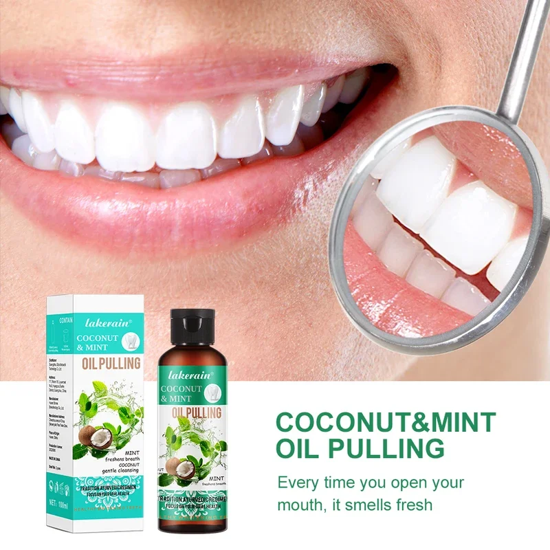 60/100/200/250ml Huile de tira - Teeth Whitening With Coconut Oil avis et prix