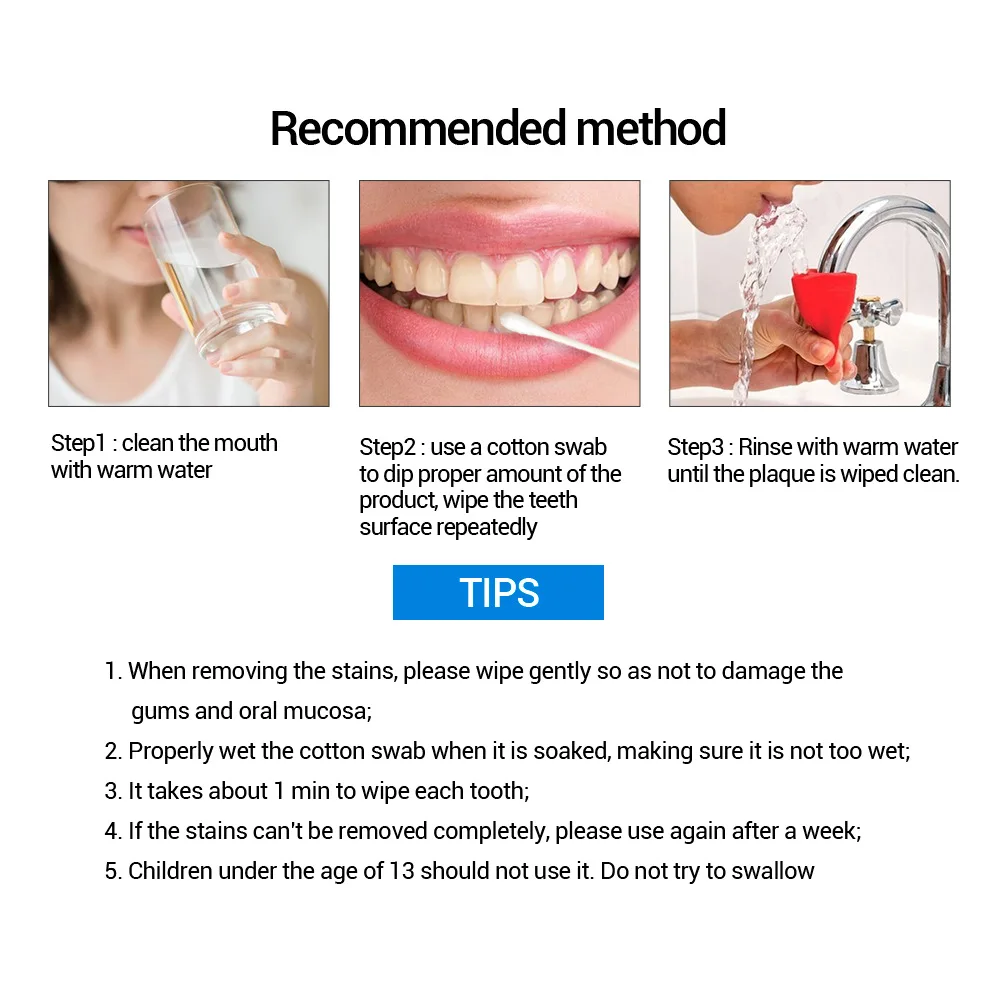 FTEENPLY poudre d'essence de b - Teeth Whitening Price avis et prix