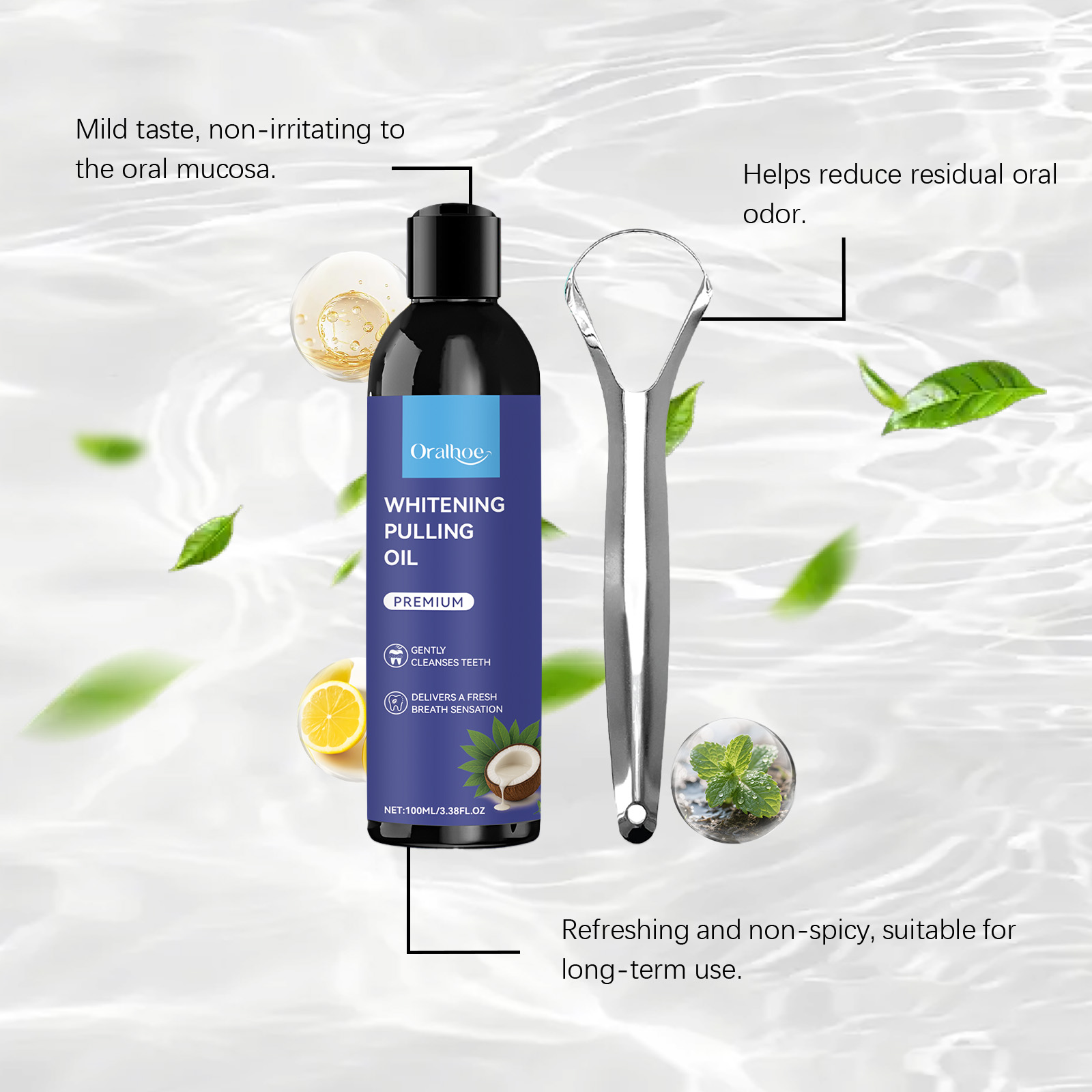 Bain de bouche à l'huile de co - Teeth Whitening With Coconut Oil avis et prix