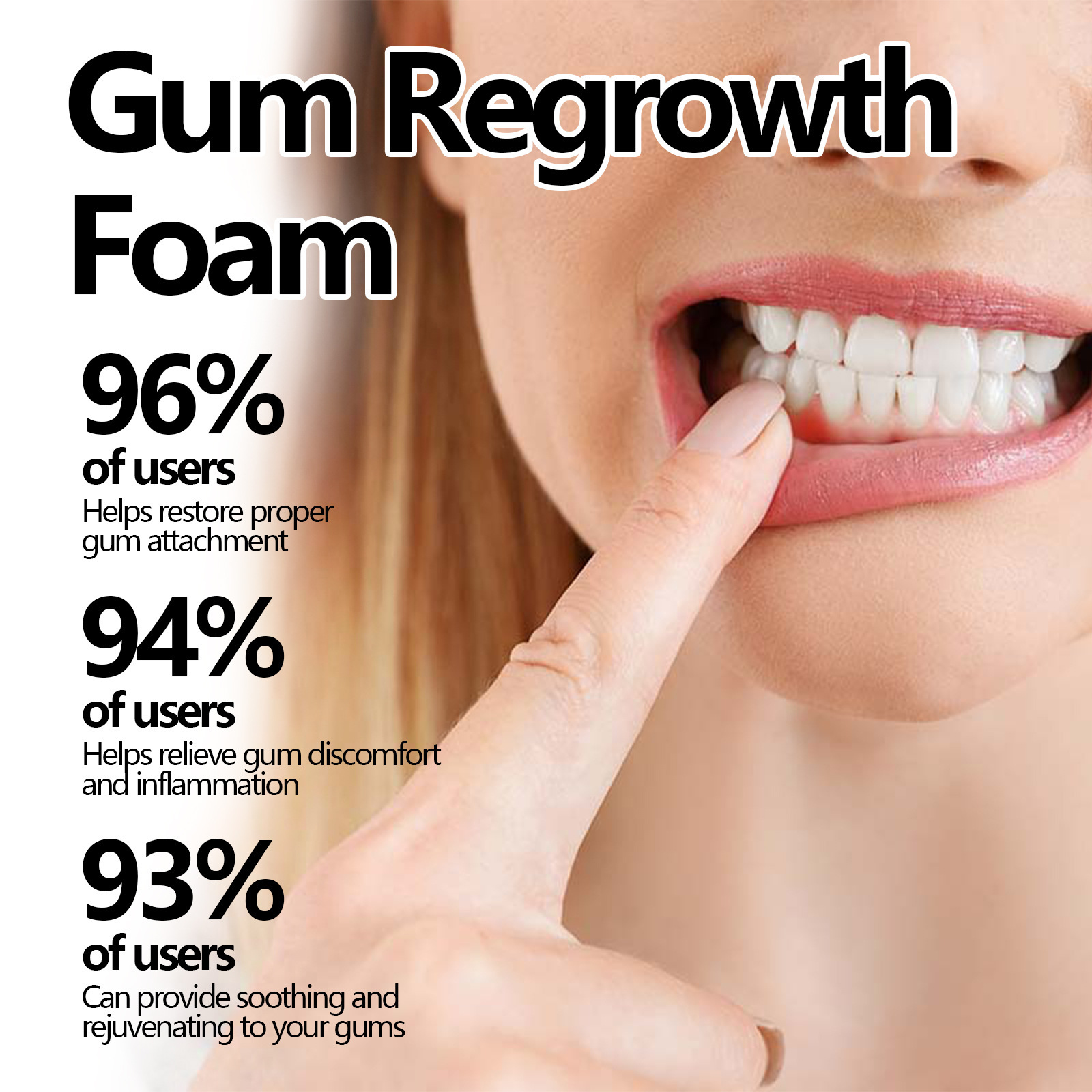 Mousse dentifrice réparatrice  - Teeth Whitening Yellow Teeth avis et prix