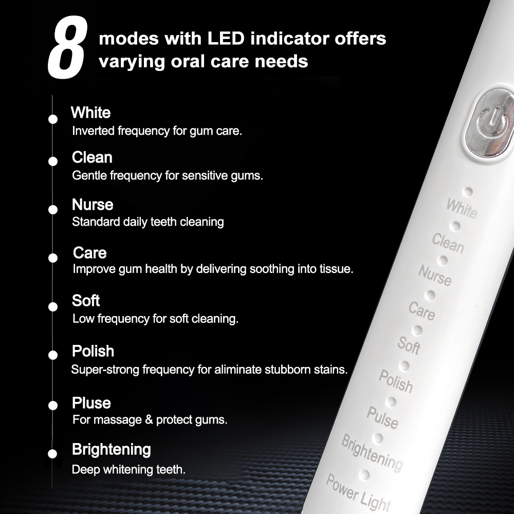 Ensemble de brosses à dents él - Electric Toothbrush Sonic avis et prix