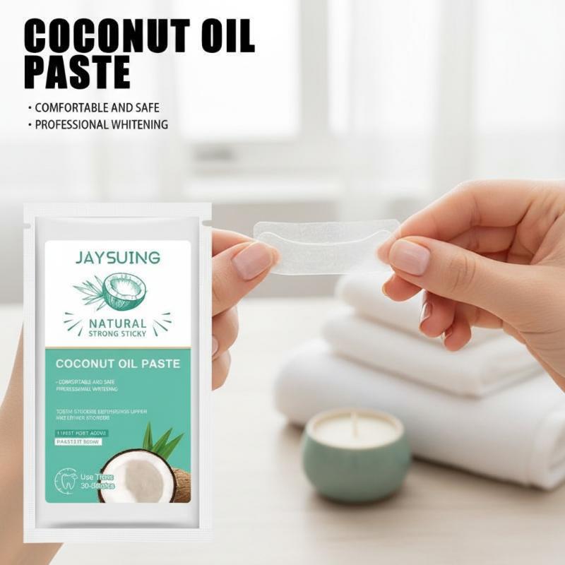 Bandes blanchissantes à l'huil - Teeth Whitening With Coconut Oil avis et prix