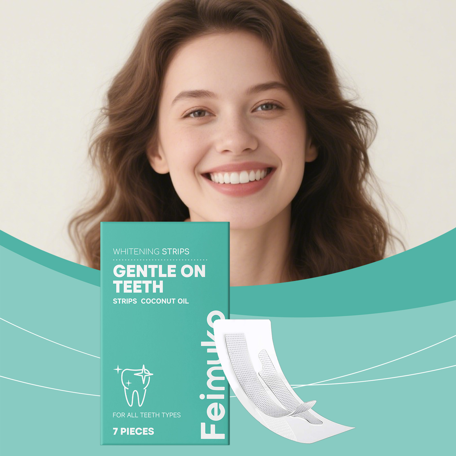 Bandes blanchissantes pour les - Teeth Whitening With Coconut Oil avis et prix